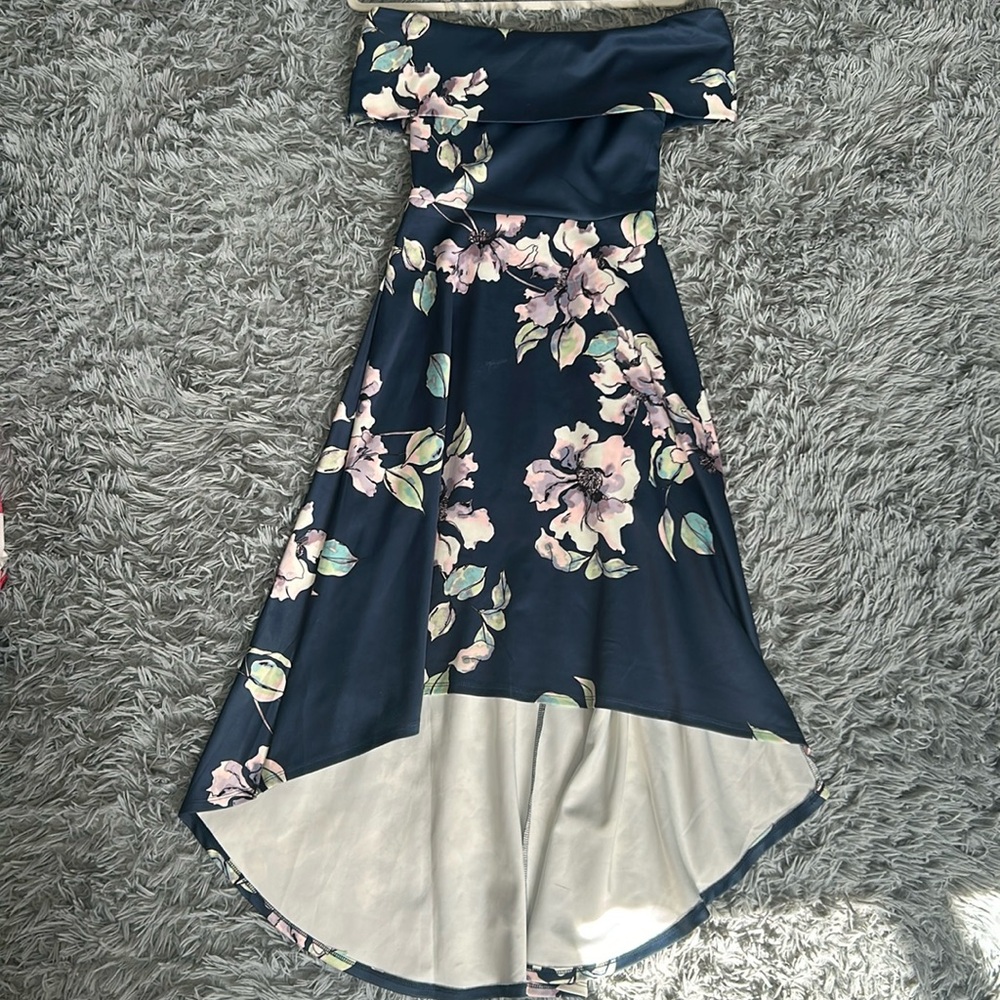 Charlotte Russe High Low Floral Dress
